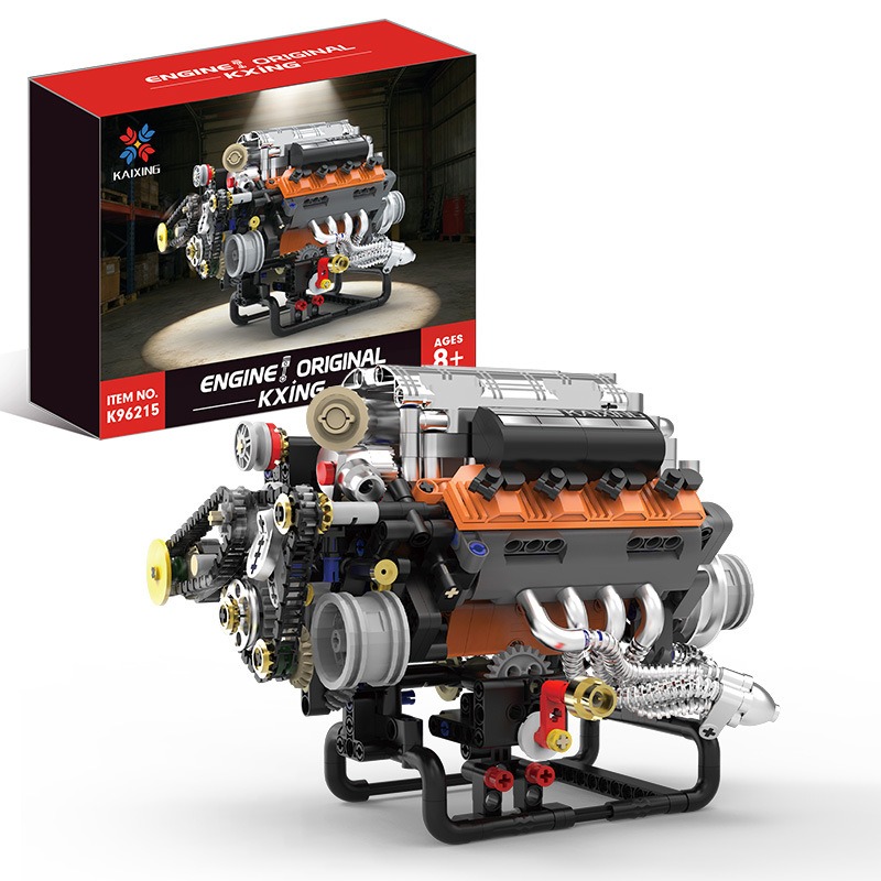 Model Kit Engine V8 - K96215 767PCS V8 Engine Model Building