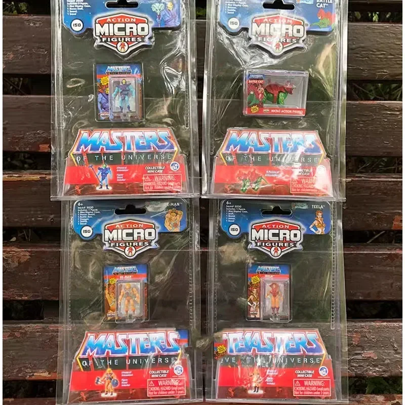 Model Kit Vintage - ACTION MICRO FIGURES Miniaturees Cartoon Animation