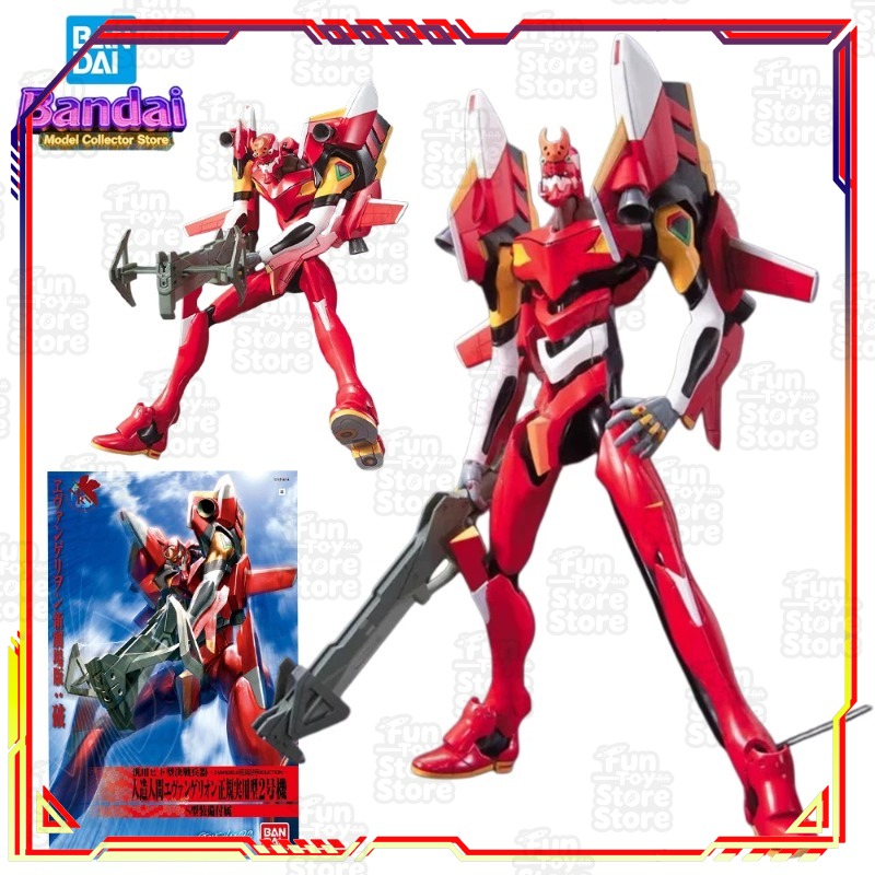Model Kit Eva 02 - Bandai Evangelion EVANGELION-02 Action Figure Anime