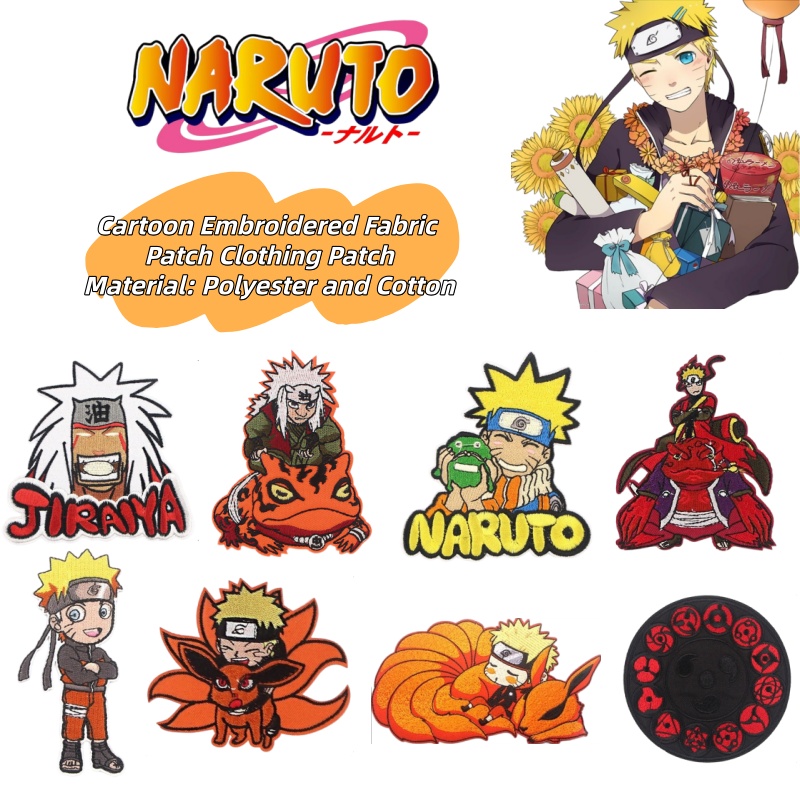 Model Kit Naruto - Naruto Japanese-style cartoon anime personalized embroidered