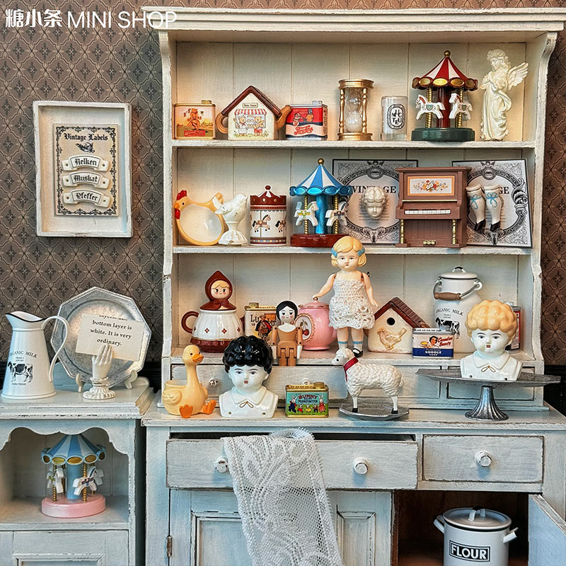Miniature Vintage Doll Set, Ha - Model Kit Vintage 评论和价格