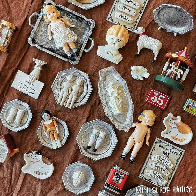 Miniature Vintage Doll Set, Ha - Model Kit Vintage 评论和价格