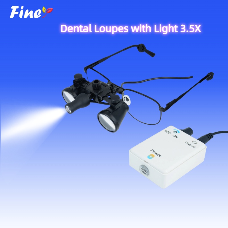 Finer Dental Magnifying Glass  - Magnifier With Light 评论和价格