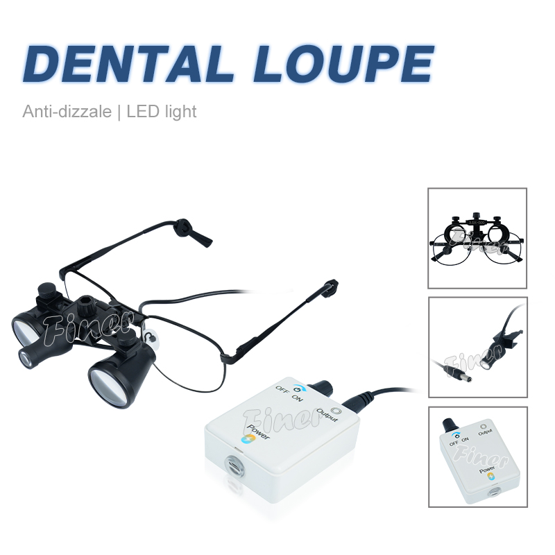 Finer Dental Magnifying Glass  - Magnifier With Light 评论和价格