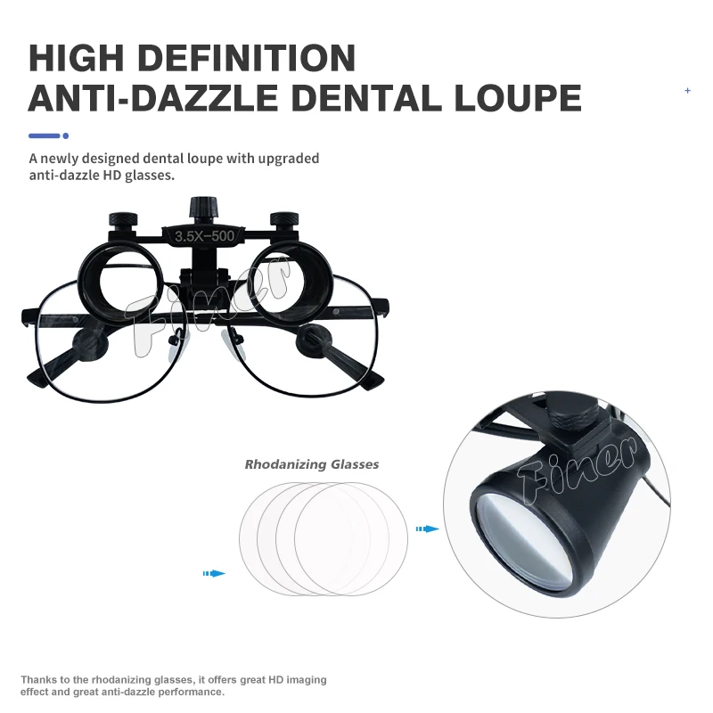 Finer Dental Magnifying Glass  - Magnifier With Light 评论和价格