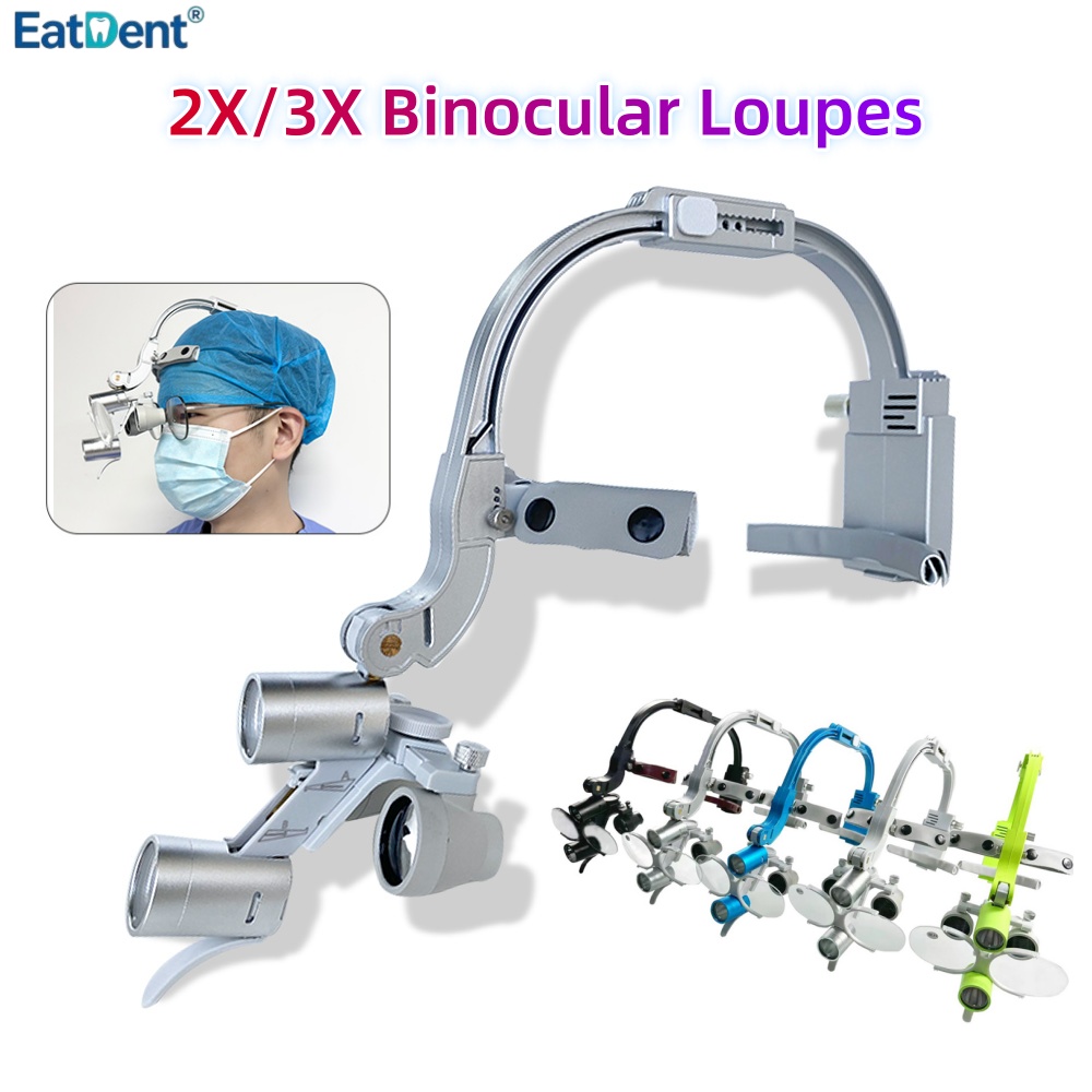 2.5X/3.5X Dental LED Head Ligh - Magnifier With Light 评论和价格