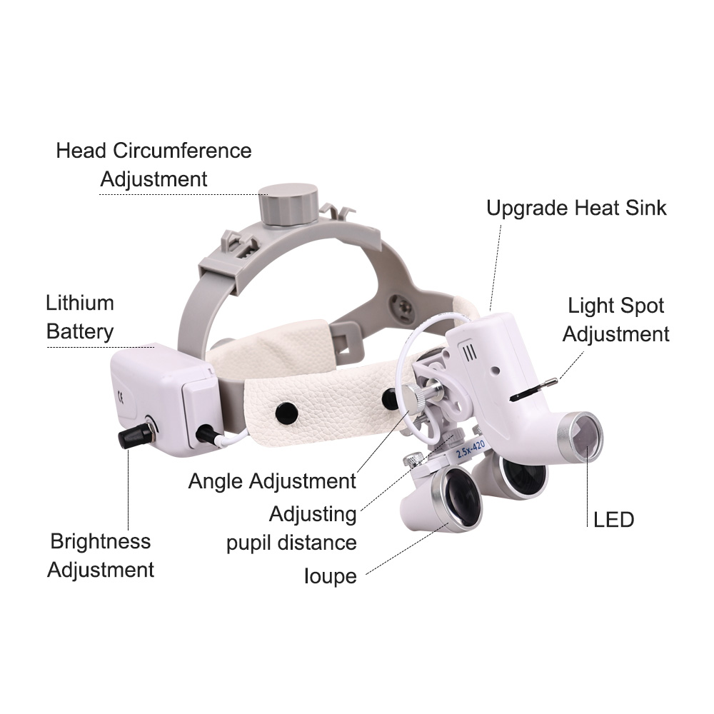Dental Led Light Surgical Magn - Magnifier With Light 评论和价格