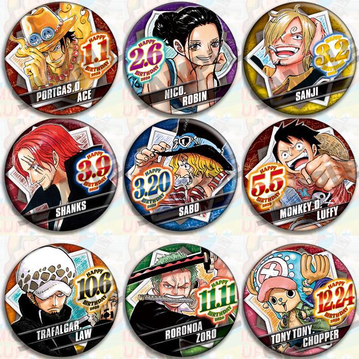 One Piece Anime Badge Set Offi - Model Kit One Piece 评论和价格