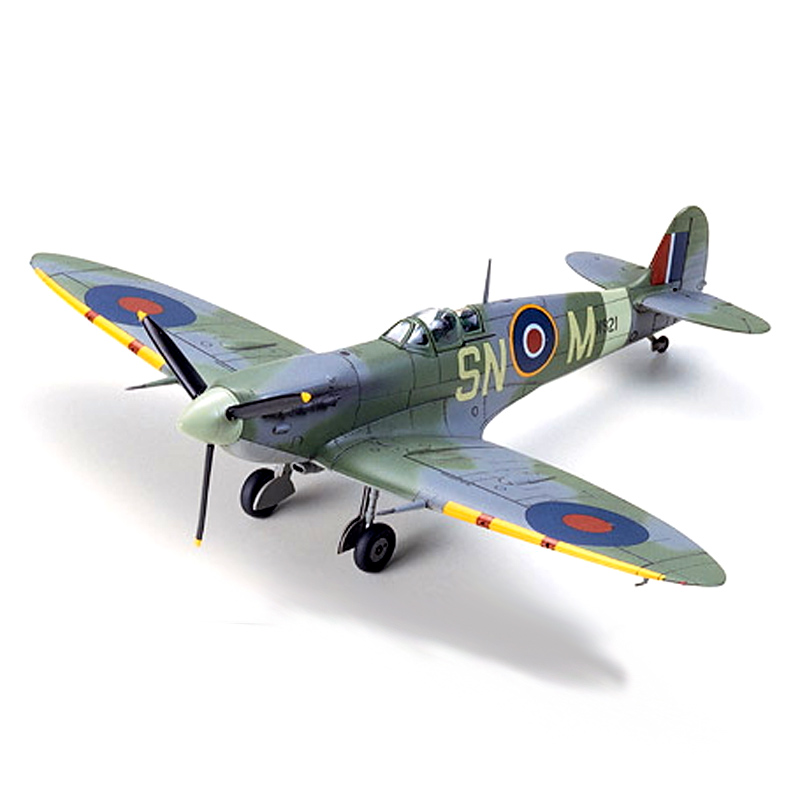 Tamiya Plastic Assembly Milita - Model Kit Spitfire 评论和价格