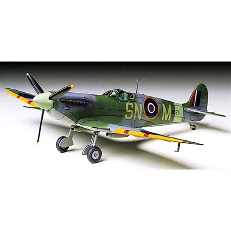 Tamiya Plastic Assembly Milita - Model Kit Spitfire 评论和价格