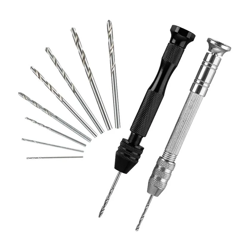 Mini Twist Drill Bits Hand Dri - Pin Vice Micro 评论和价格