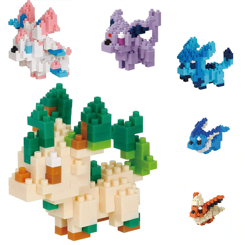 Kawaii Nanoblock Genuine Pokem - Model Kit Pokemon 评论和价格