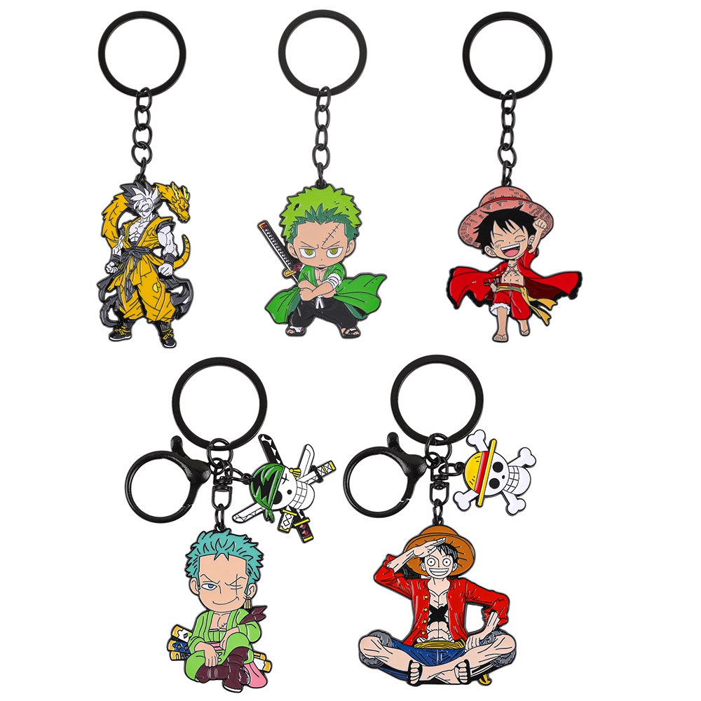 One Piece Anime Keychain Set - - Model Kit One Piece 评论和价格