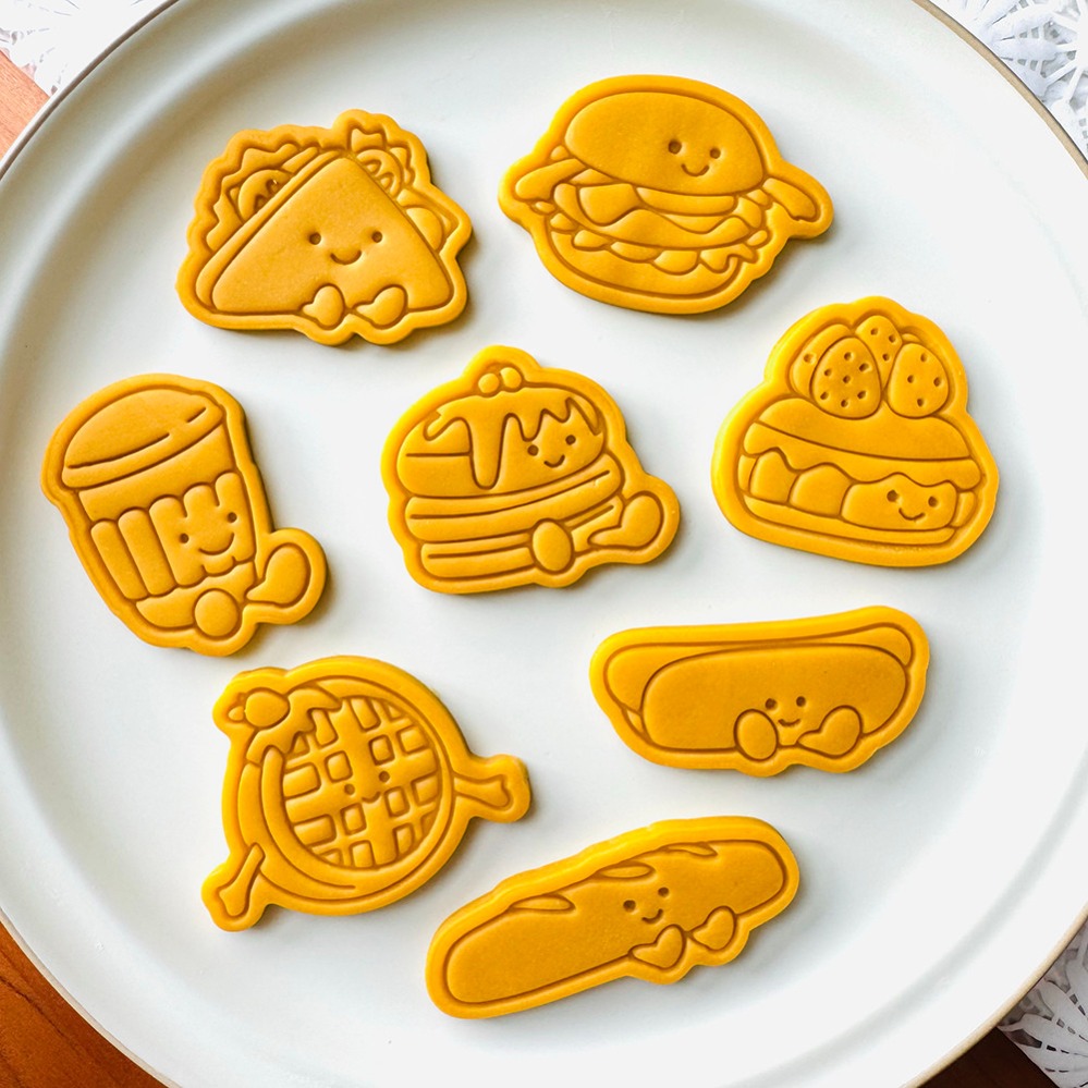 Cute Burger Sandwich Cookie Cu - Model Kit For Beginners 评论和价格