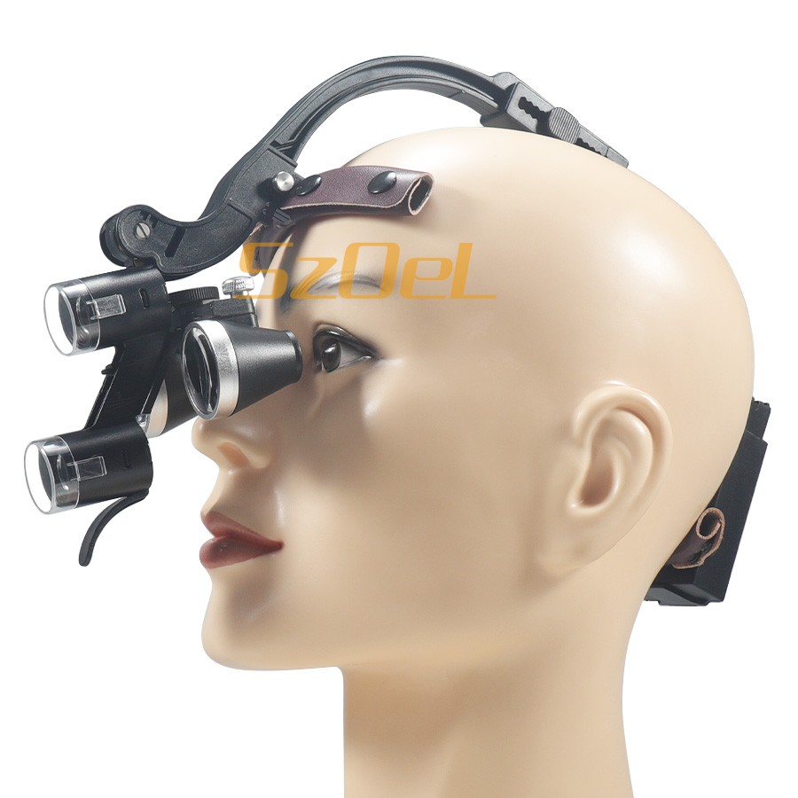 2.5X/3.5X Dental Binocular Mag - Magnifier With Light 评论和价格