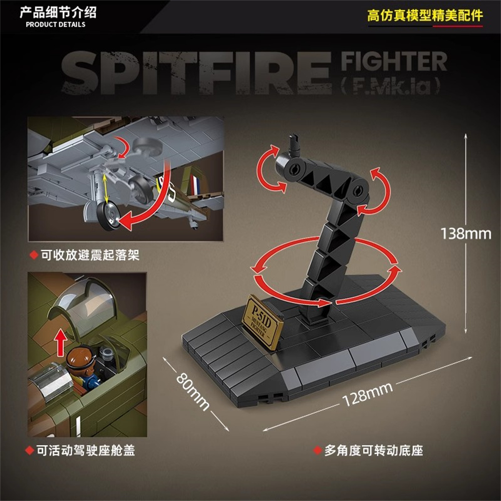 World War Army Military Soldie - Model Kit Spitfire 评论和价格