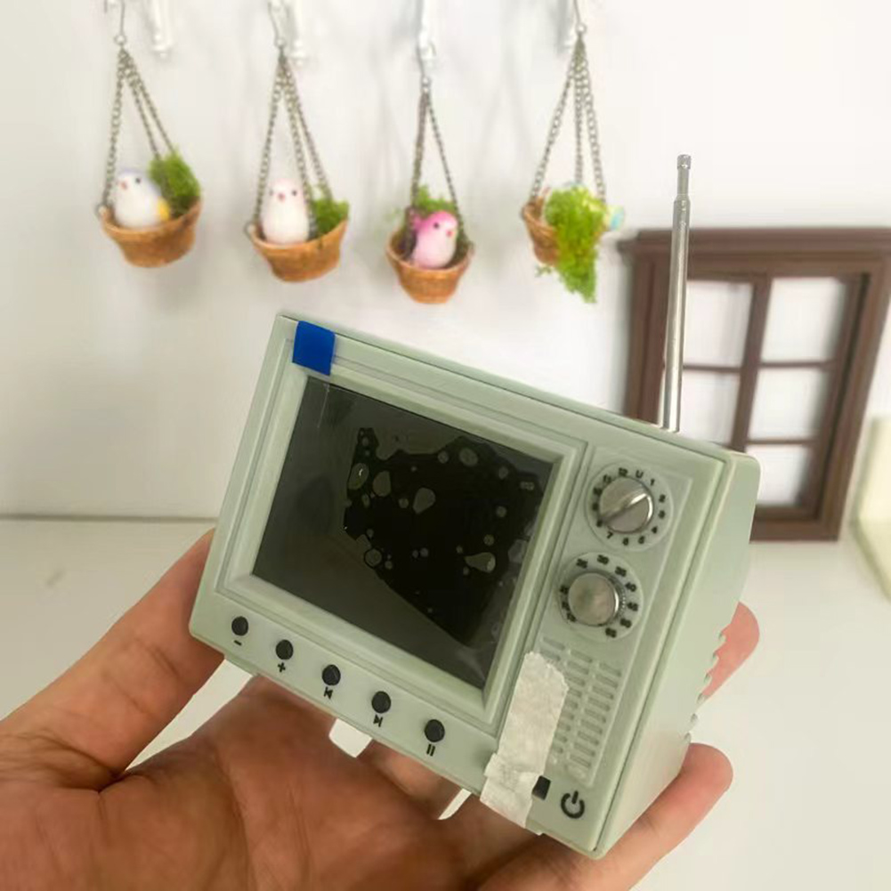 Retro Cartoon TV Miniature Dol - Model Kit Vintage 评论和价格