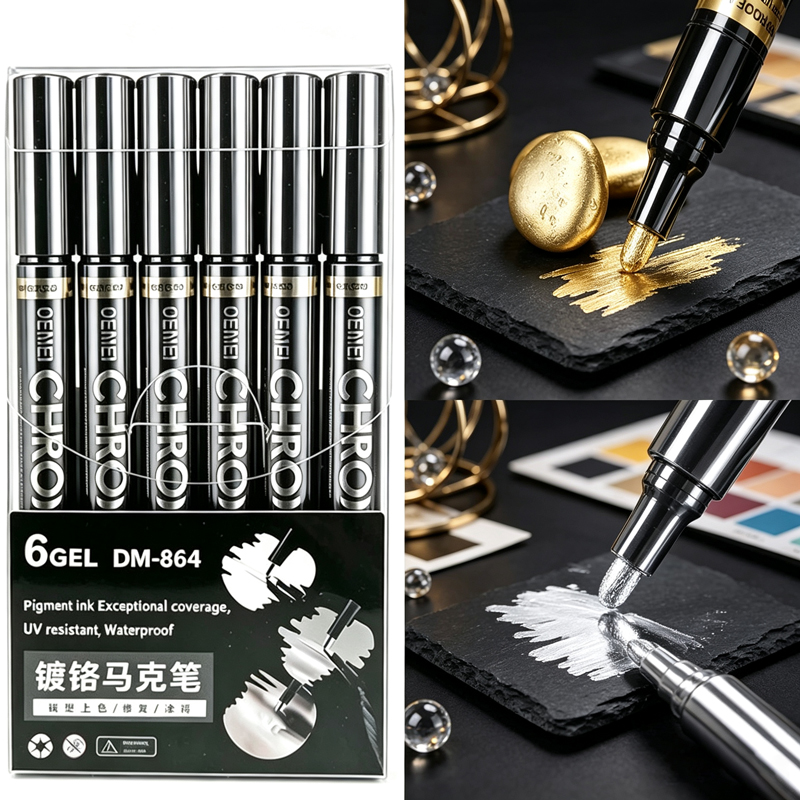 1/3/5/12pcs Chrome Mirror Mark - Model Kit Markers 评论和价格