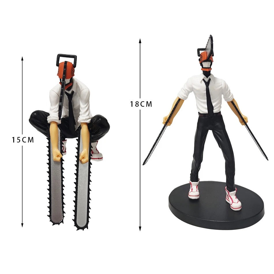 15-18cm Chainsaw Man Anime Fig - Model Kit Action Figure 评论和价格