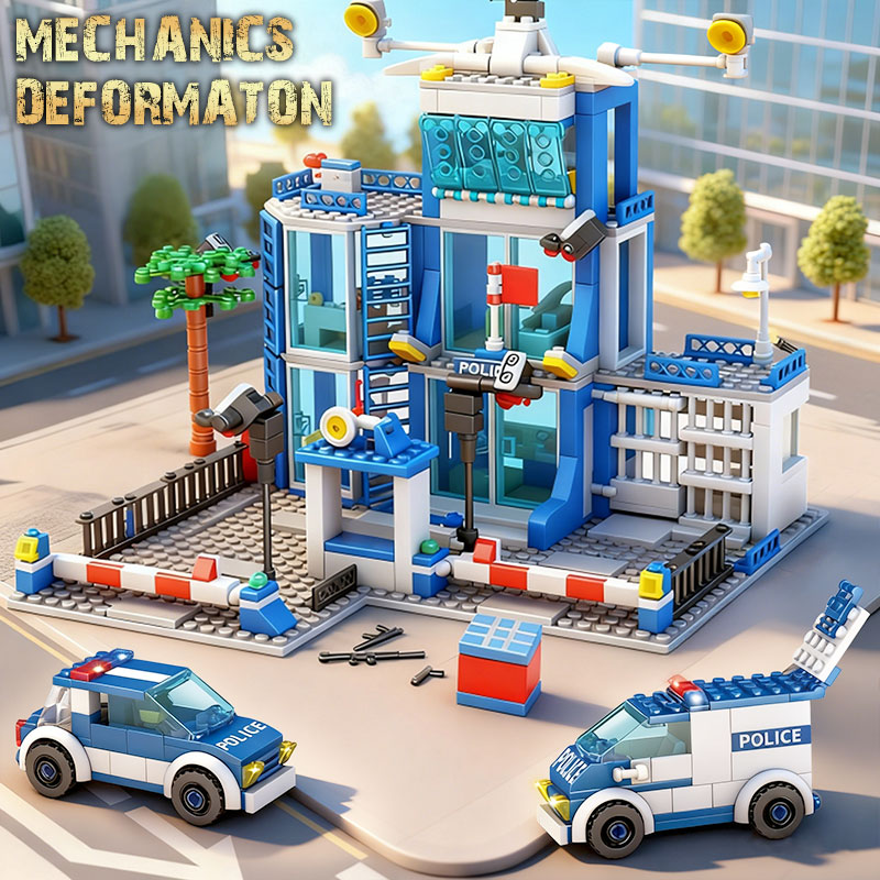 City Police Station Building B - Lego Set City 评论和价格