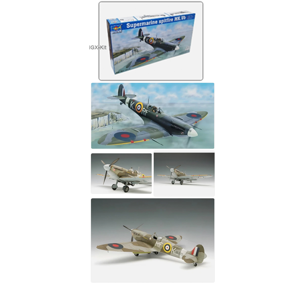 Trumpeter 02403 1:24 Scale Sup - Model Kit Spitfire 评论和价格