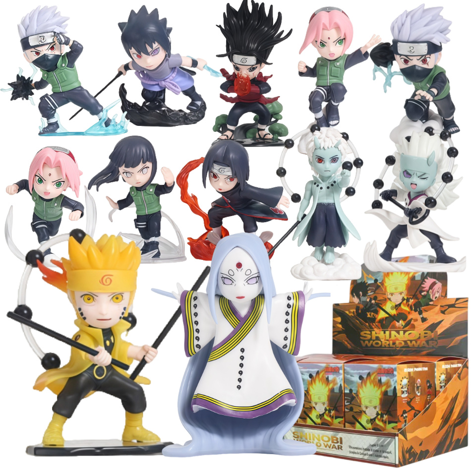 Anime Naruto Blind Box Model F - Model Kit Naruto 评论和价格