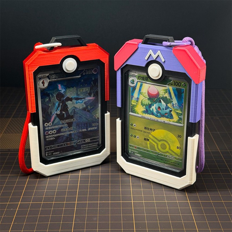 Poke Ball Vertical Card Holder - Model Kit Pokemon 评论和价格