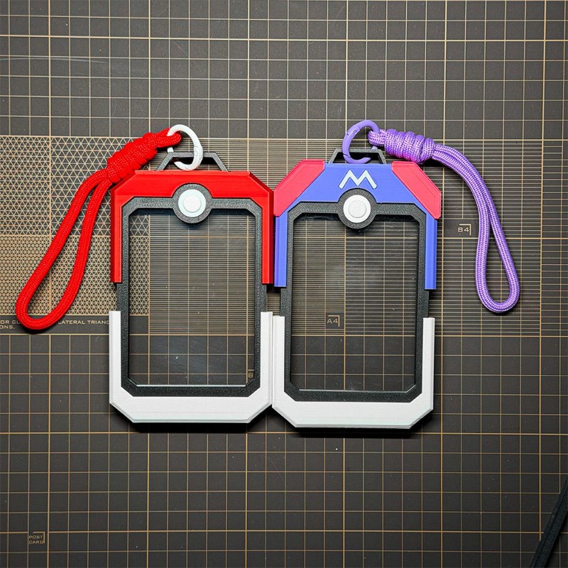 Poke Ball Vertical Card Holder - Model Kit Pokemon 评论和价格