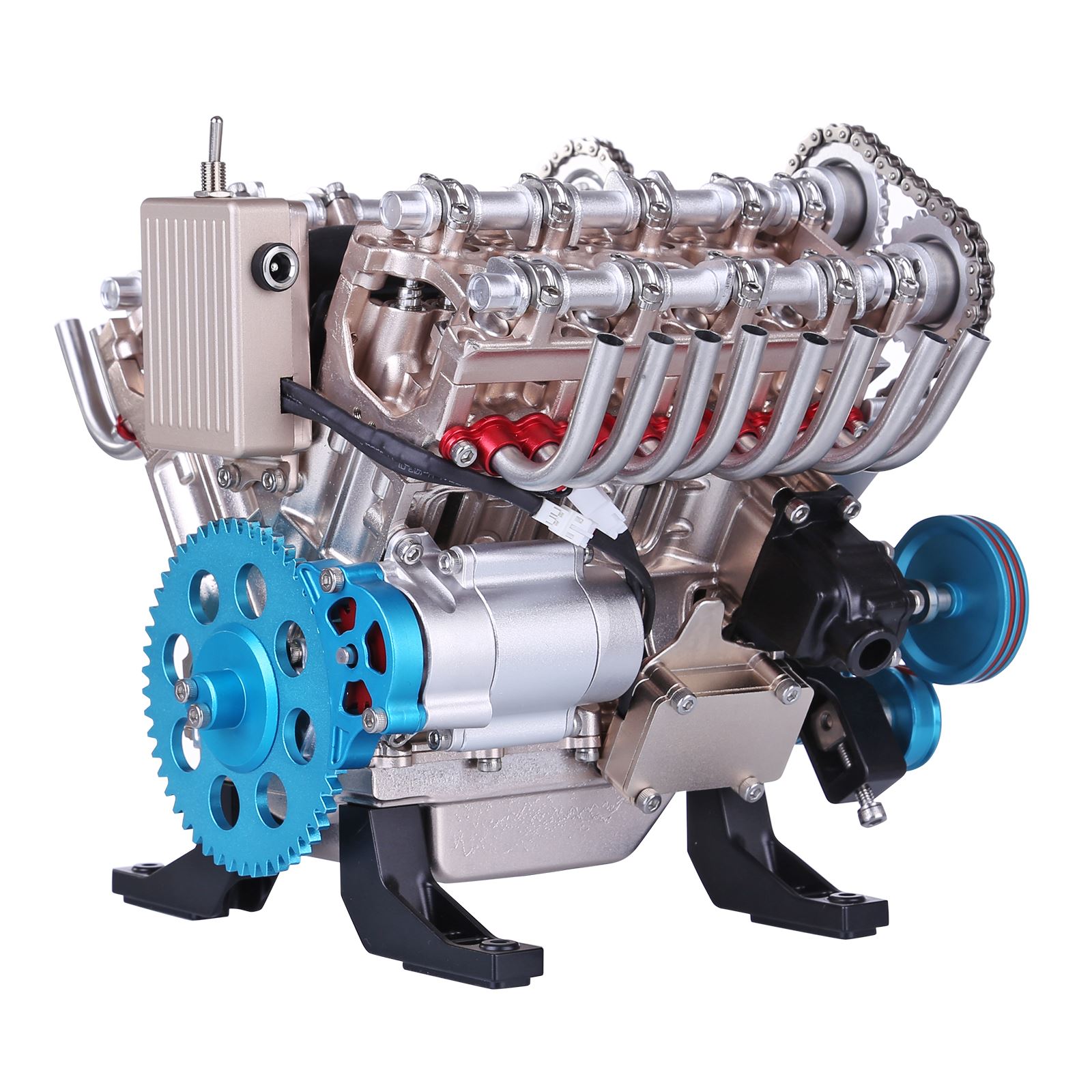 500+Pcs DIY V8 Engine Model Me - Model Kit Engine V8 评论和价格