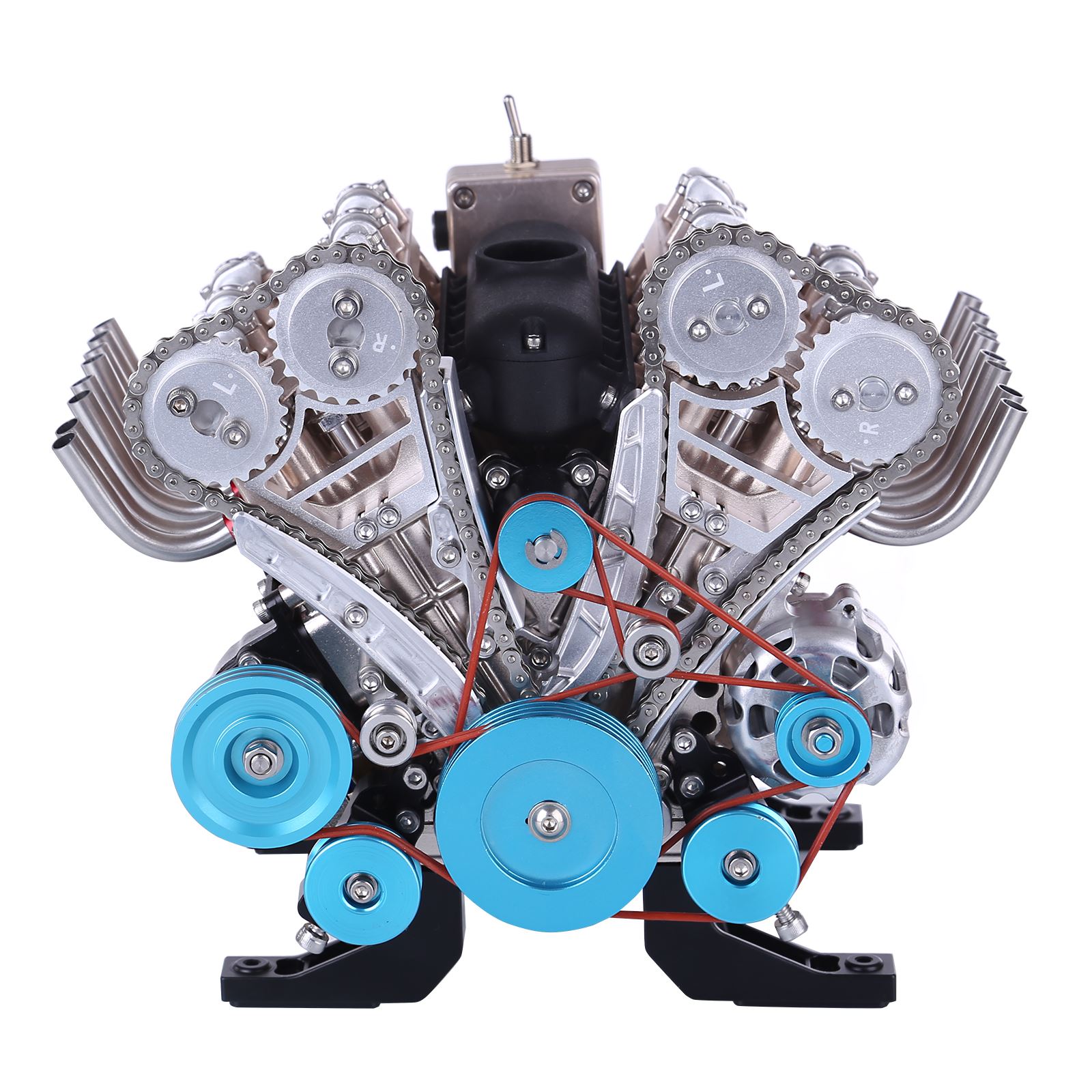 500+Pcs DIY V8 Engine Model Me - Model Kit Engine V8 评论和价格