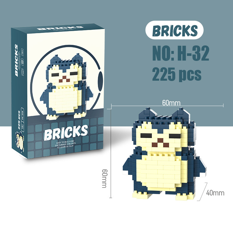 Pokemon Micro Building Blocks  - Model Kit Pokemon 评论和价格