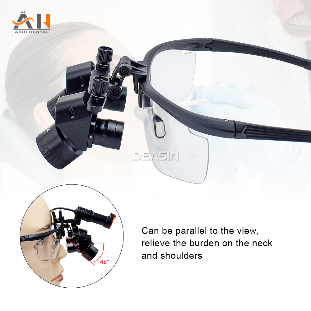 New Ergonomic Dental Loupes Ad - Magnifier With Light 评论和价格