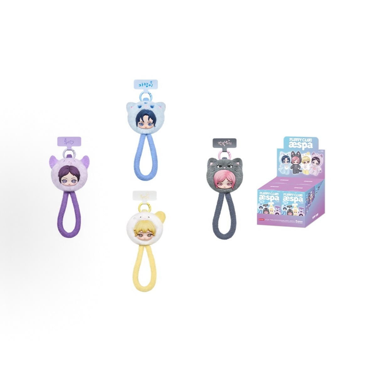 POP MART Aespa FLUFFY CLUB SER - Model Kit Mobil 评论和价格