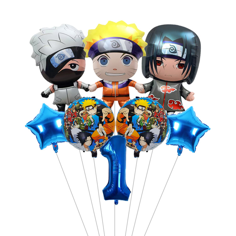 Naruto Anime Theme Balloon Set - Model Kit Naruto 评论和价格
