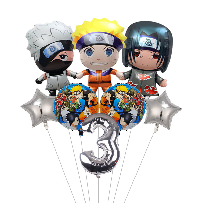Naruto Anime Theme Balloon Set - Model Kit Naruto 评论和价格