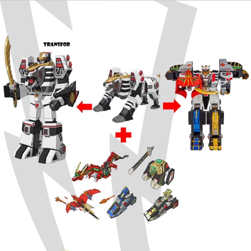 Anime Power Rangers Action Fig - Model Kit Power Rangers 评论和价格