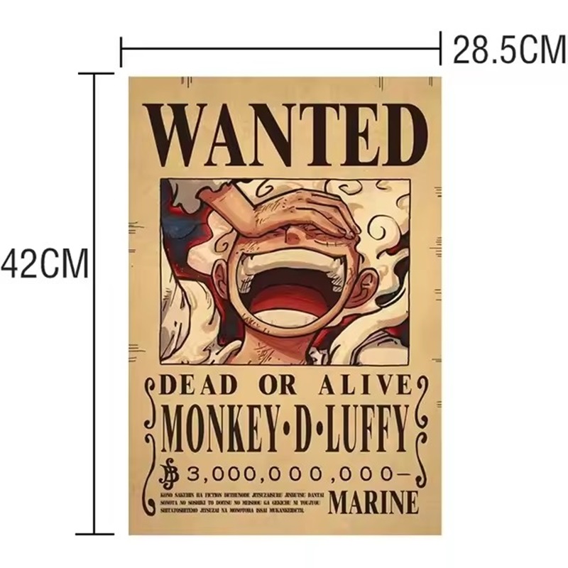 Anime One Piece Bounty Wanted  - Model Kit Vintage 评论和价格