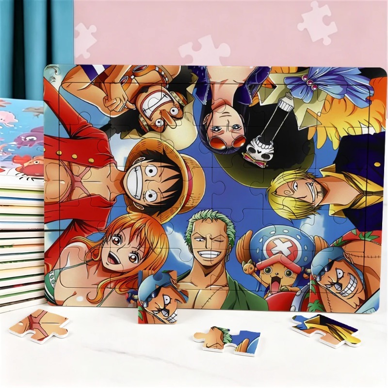 30pcs One Piece Puzzle Cartoon - Model Kit Gundam Bandai 评论和价格
