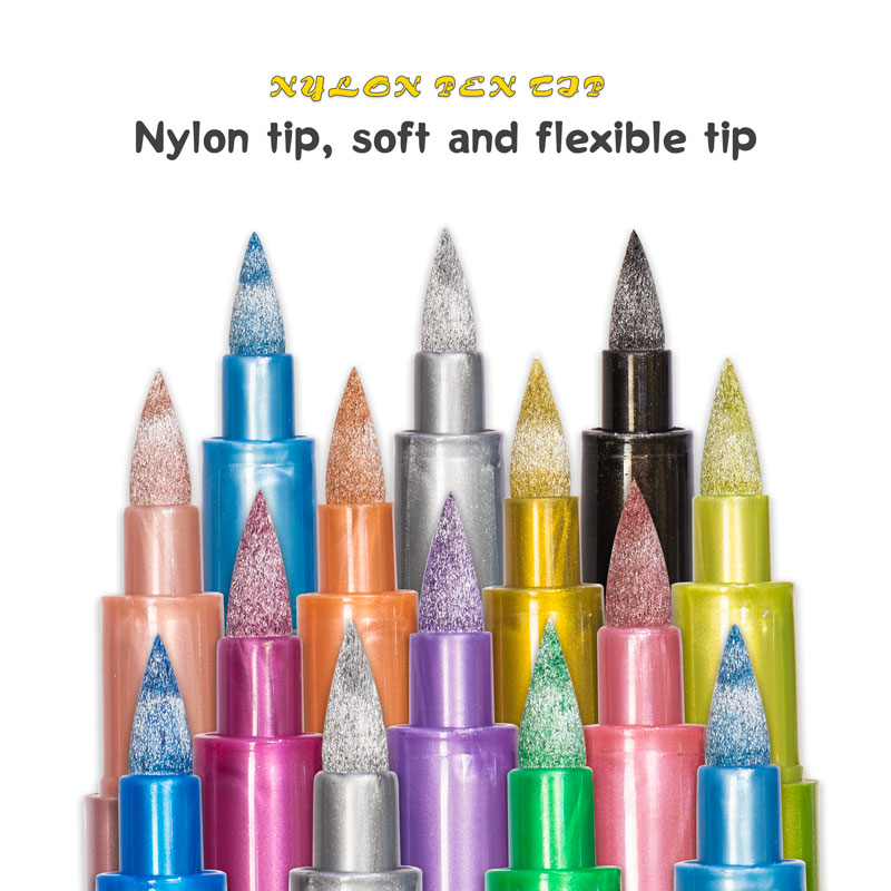 GN 12 Colors Metallic Waterpro - Model Kit Markers 评论和价格
