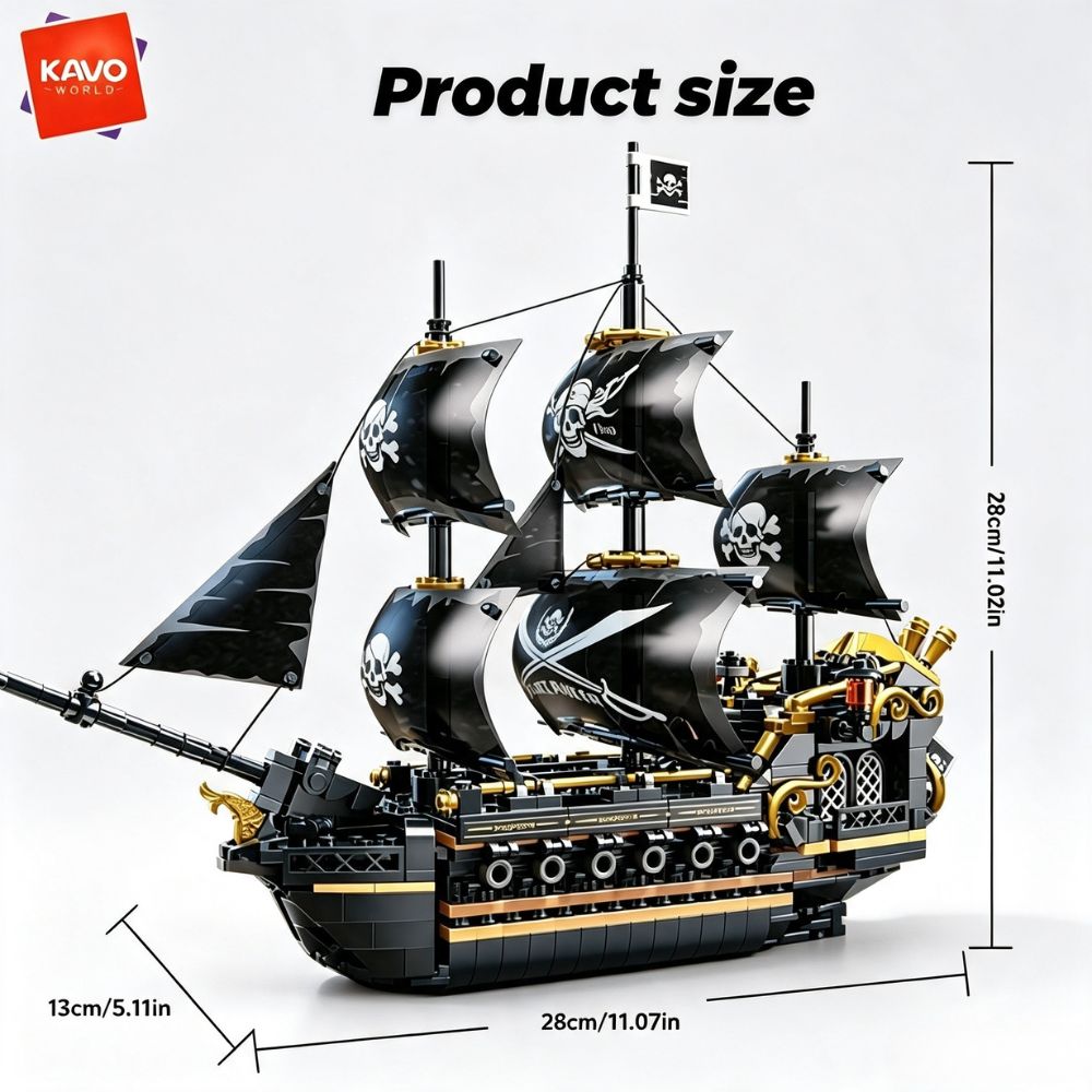 KAVOWORLD 801pcs 1799 Classic  - Model Kit Companies 评论和价格