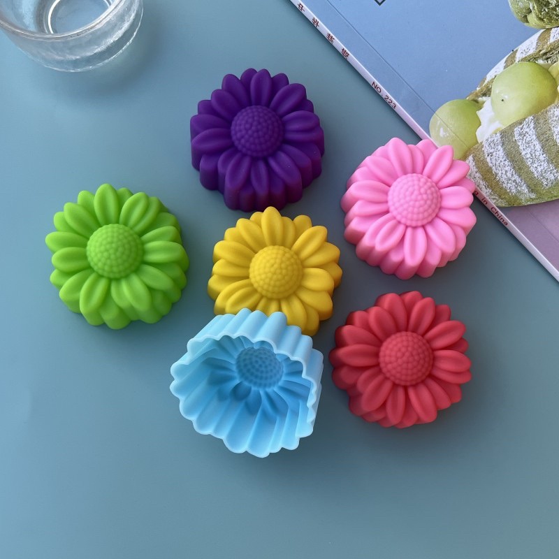 6 Pcs Set Non-Stick Flower Des - Model Kit For Beginners 评论和价格