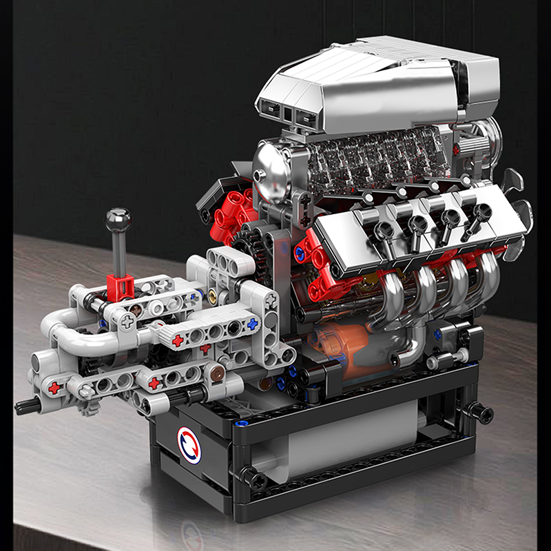 Mould King 10225 Technical Eng - Model Kit Engine V8 评论和价格