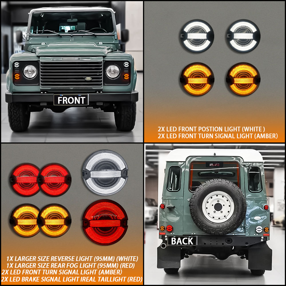 10pcs LED Upgraded Complete Ki - Model Kit Land Rover 评论和价格