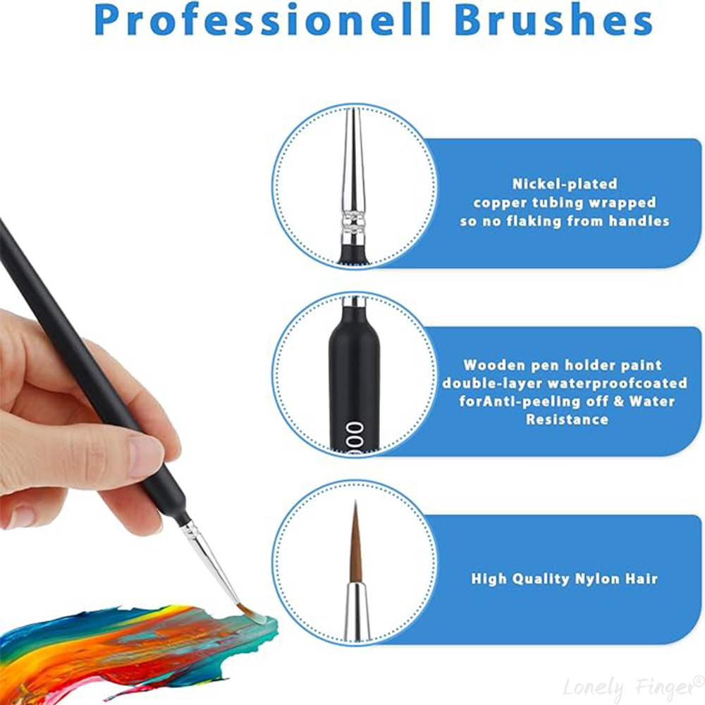 5/11Pcs Paint Brushes Set, Art - Paint Model Kit 评论和价格