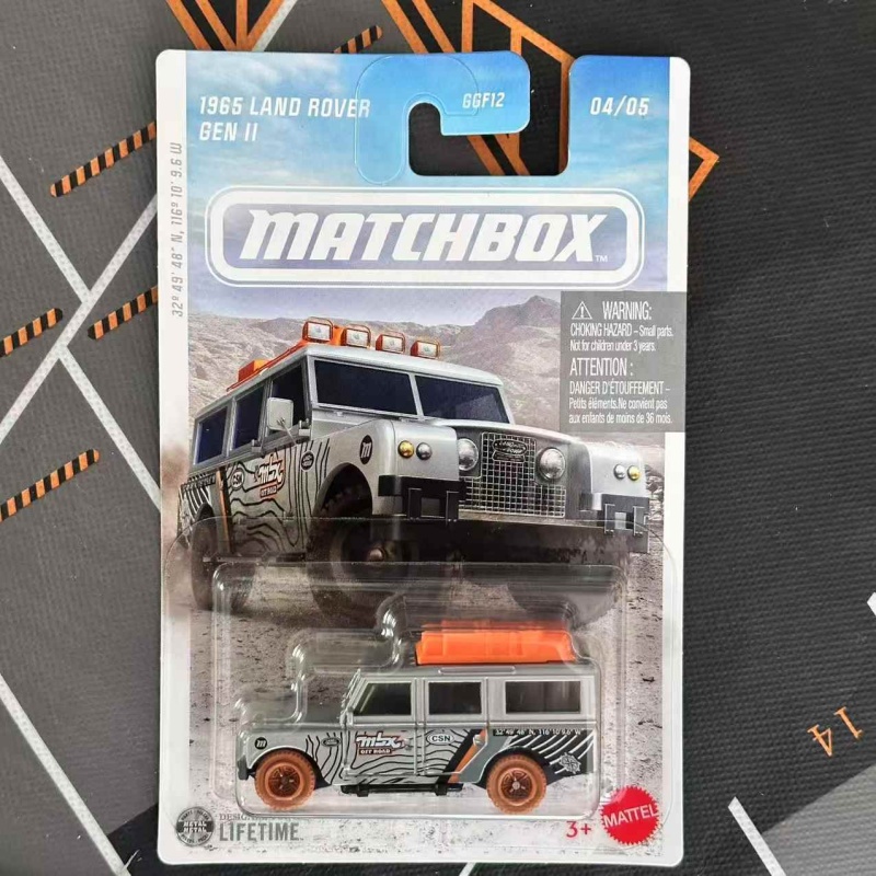 MATCHBOX Diecast Car 1:64 Off- - Model Kit Land Rover 评论和价格