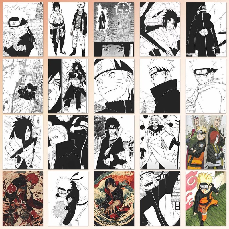 New creative Naruto stickers,  - Model Kit Naruto 评论和价格