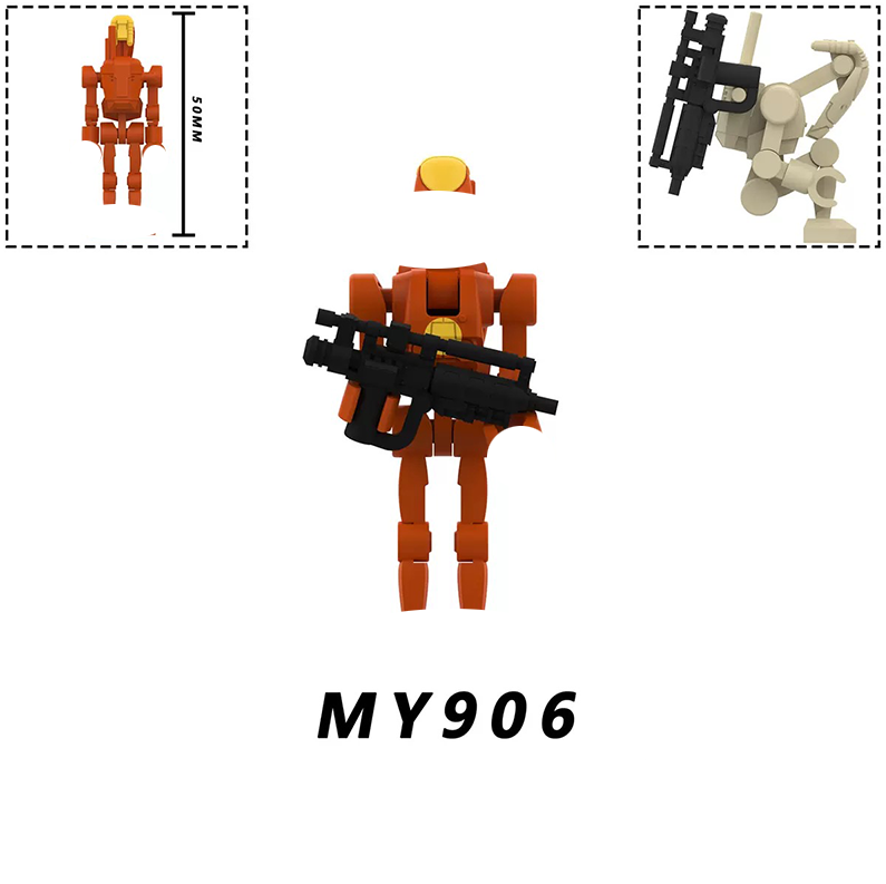 MY901-MY910 Building Blocks Wa - Model Kit Action Figure 评论和价格