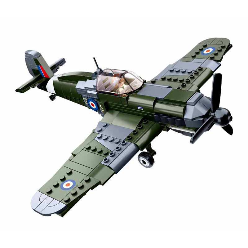 290pcs 0712 WW2 Military Spitf - Model Kit Spitfire 评论和价格