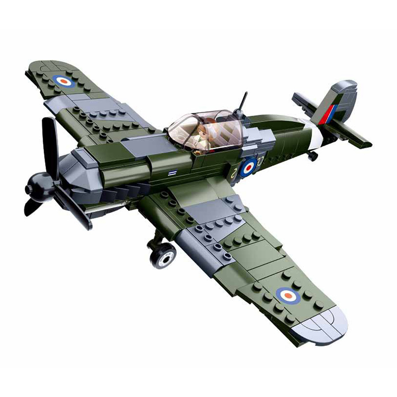 290pcs 0712 WW2 Military Spitf - Model Kit Spitfire 评论和价格