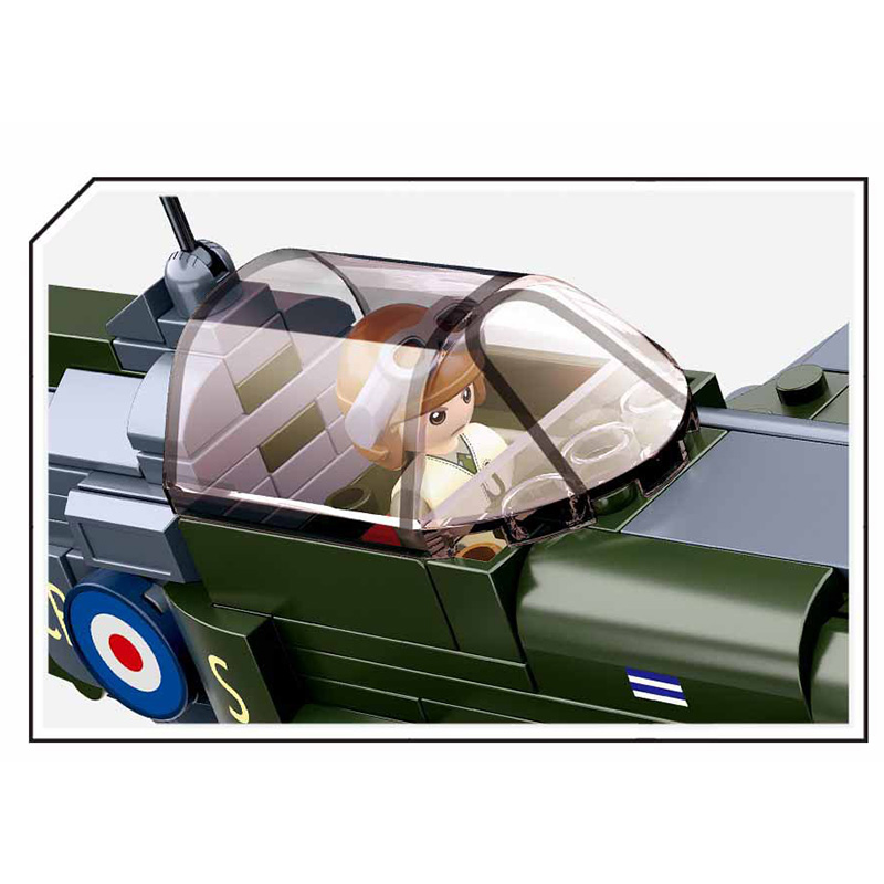 290pcs 0712 WW2 Military Spitf - Model Kit Spitfire 评论和价格